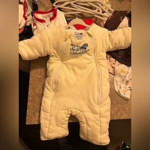 Baby Merlin's Magic Sleepsuit - Cream